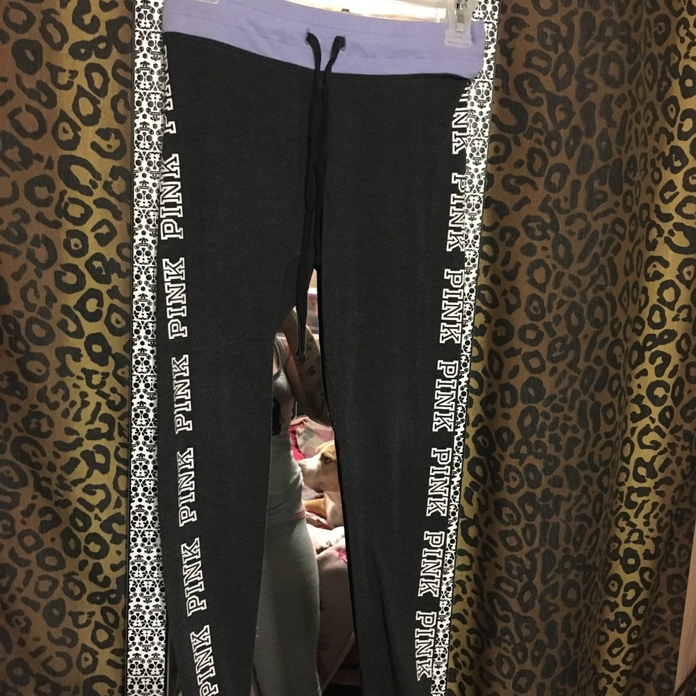 Victoria secret pink yoga leggings size small